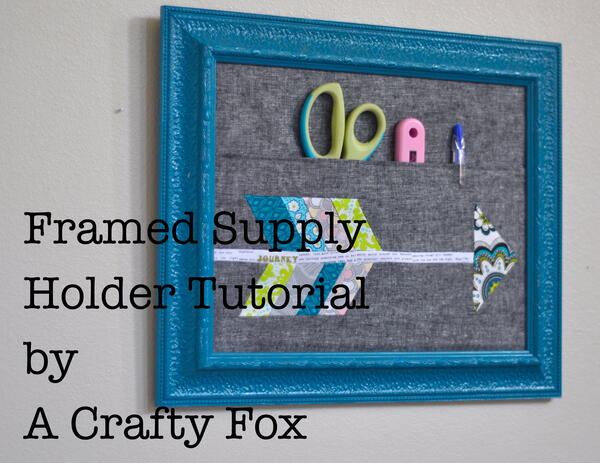Framed Office Supply Holder Framed Office Supply Holder