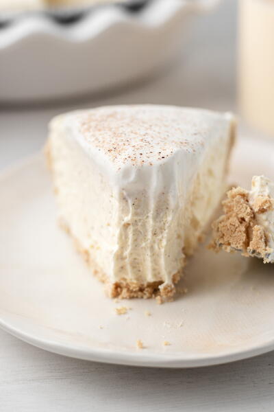 No Bake Eggnog Pie No Bake Eggnog Pie