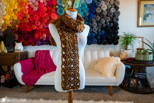 Afternoon Scarf: Free Crochet Pattern