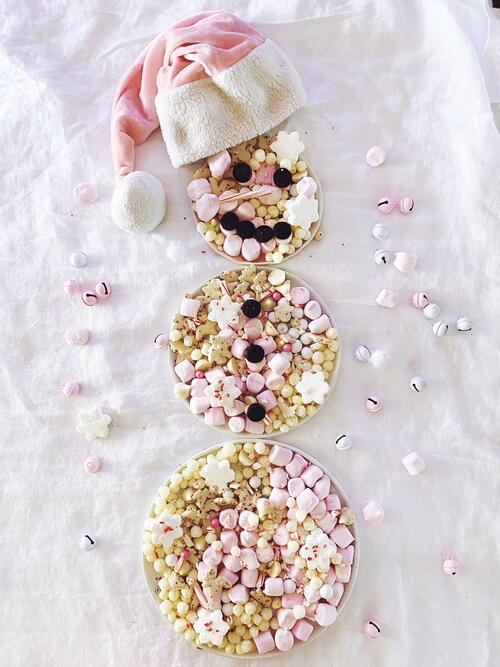 Snowman Candy Charcuterie Board Snowman Candy Charcuterie Board