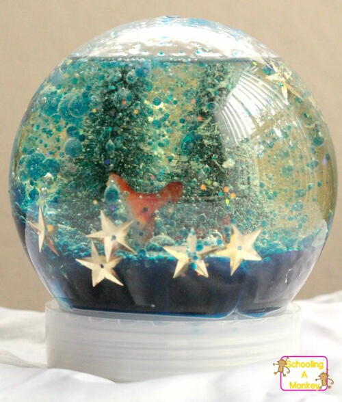Bubbling Snow Globe Bubbling Snow Globe