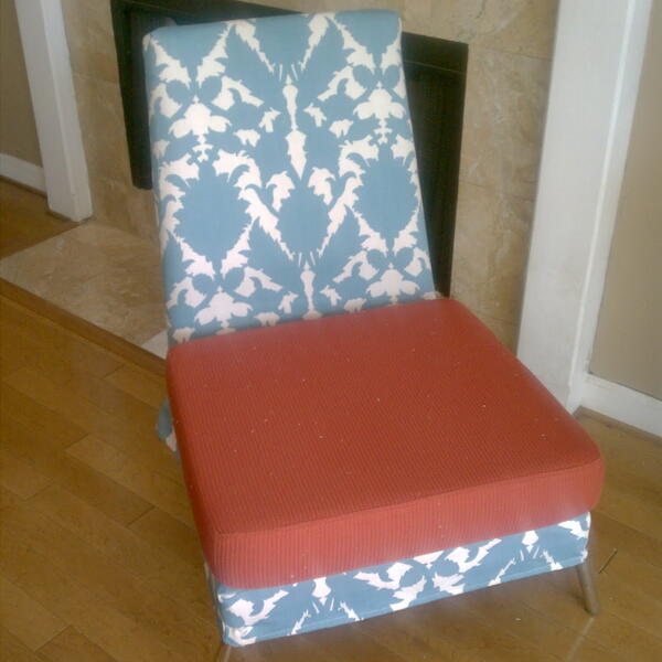 How To Sew A Chair Slip Cover How To Sew A Chair Slip Cover