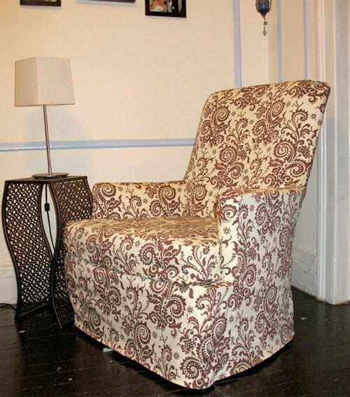 Slipcover a Reading Chair Slipcover a Reading Chair
