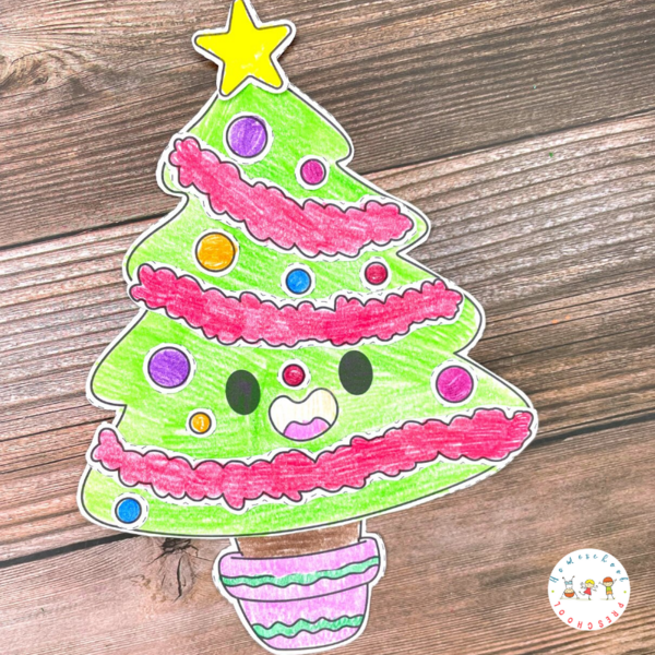 Paper Christmas Tree Craft Paper Christmas Tree Craft
