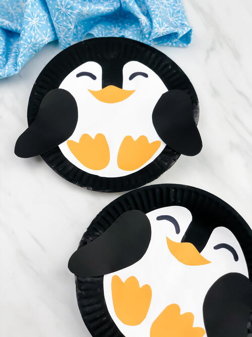 Paper Plate Penguin Craft Paper Plate Penguin Craft