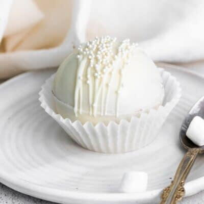 White Chocolate Hot Cocoa Bomb White Chocolate Hot Cocoa Bomb