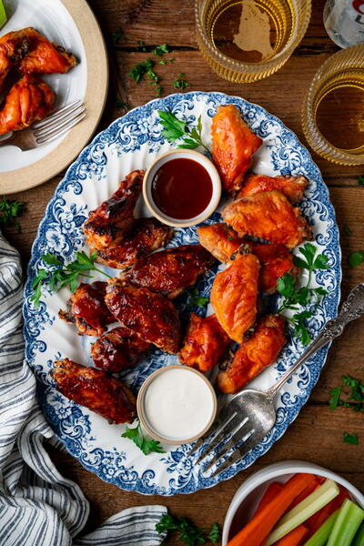 Crispy Baked Chicken Wings Crispy Baked Chicken Wings
