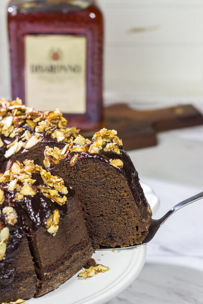 Chocolate Amaretto Pound Cake Chocolate Amaretto Pound Cake