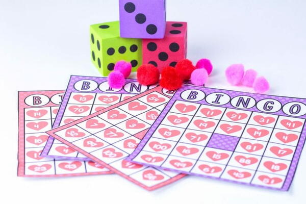 Printable Valentine Bingo Game Printable Valentine Bingo Game
