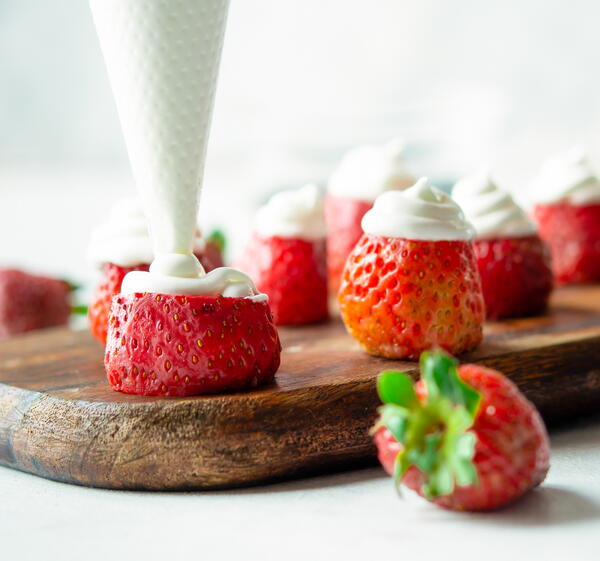 Strawberry Santas Strawberry Santas