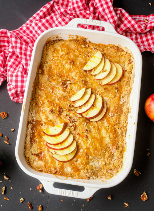Caramel Apple Dump Cake Caramel Apple Dump Cake