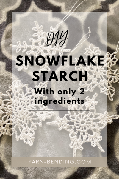 Diy Starch For Crocheted Snowflakes Diy Starch For Crocheted Snowflakes