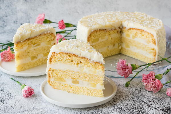 Best White Pineapple Cake Best White Pineapple Cake