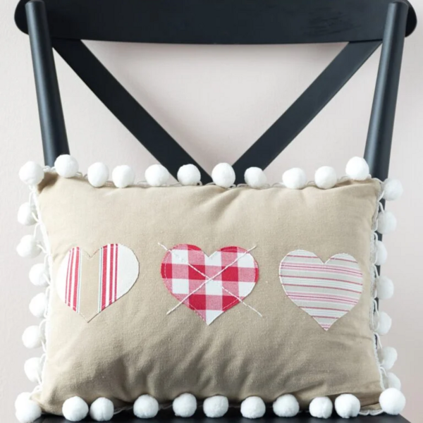 Cross My Heart Pillow Cross My Heart Pillow