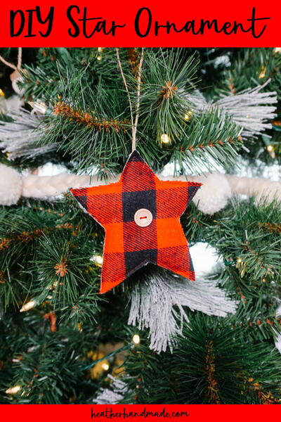 Diy Star Ornament Diy Star Ornament