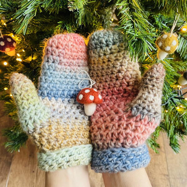 Crochet Winter Mittens Crochet Winter Mittens