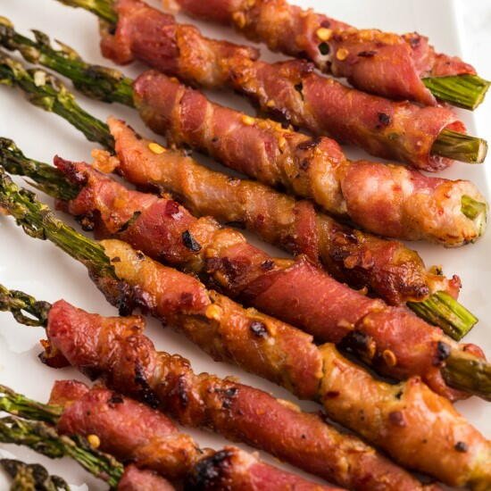 Bacon Wrapped Asparagus Bacon Wrapped Asparagus