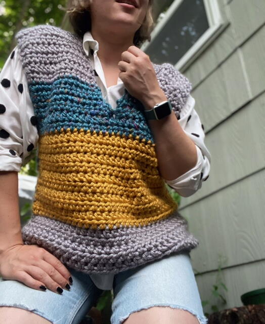 The Fabulous Chunky Oversized Vest The Fabulous Chunky Oversized Vest