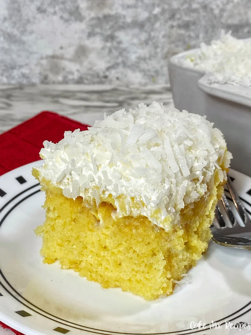 Pineapple Coconut Poke Cake Pineapple Coconut Poke Cake