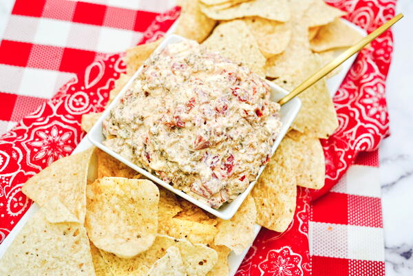 Easy Sausage Rotel Dip With Cream Cheese Recipe Easy Sausage Rotel Dip With Cream Cheese Recipe