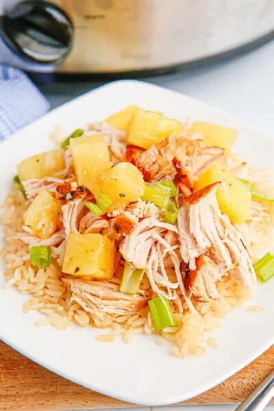 Slow Cooker Pineapple Pork Loin Slow Cooker Pineapple Pork Loin