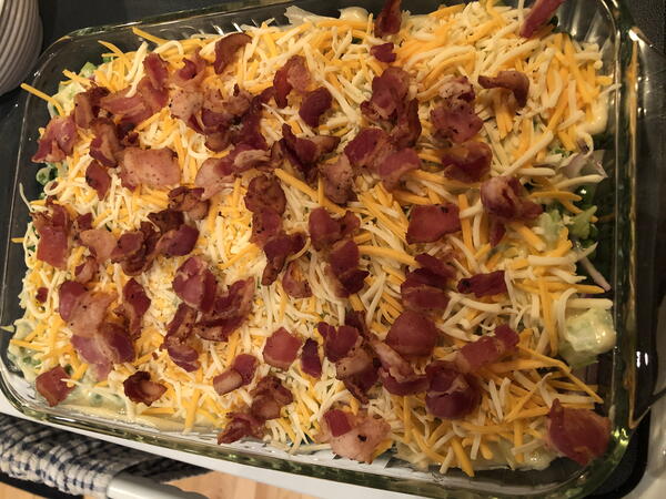 Easy Seven Layer Salad Recipe Easy Seven Layer Salad Recipe