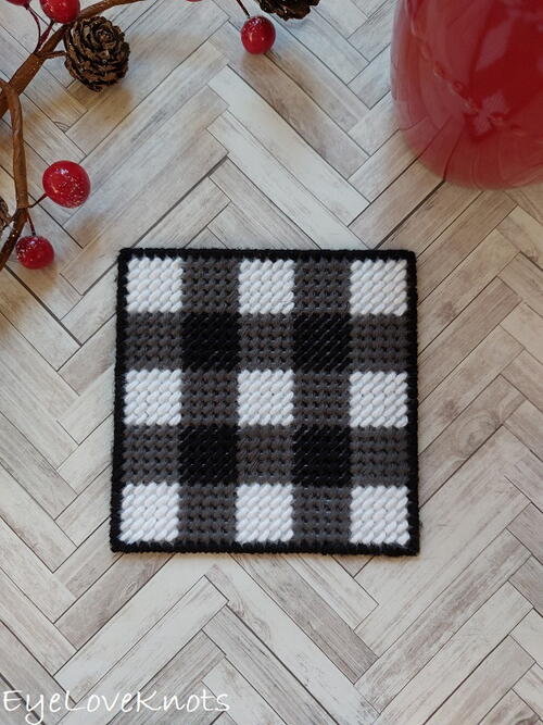 Buffalo Plaid Coaster Buffalo Plaid Coaster