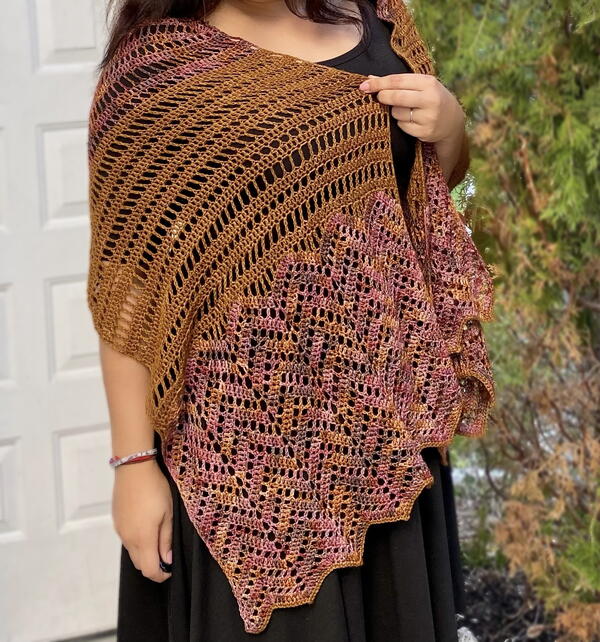 Autumn Stroll Wrap Autumn Stroll Wrap