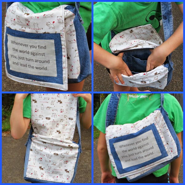 Goodbye Jeans Hello Messenger Bag Goodbye Jeans Hello Messenger Bag