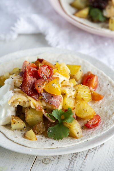 Easy Breakfast Tacos Easy Breakfast Tacos