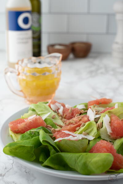 Grapefruit Salad With Champagne Vinaigrette