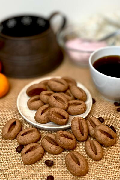Coffee Bean Cookies Coffee Bean Cookies