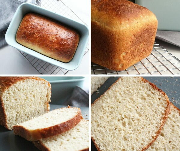 English Muffin Bread no Knead No Mixer English Muffin Bread – (no Knead, No Mixer)