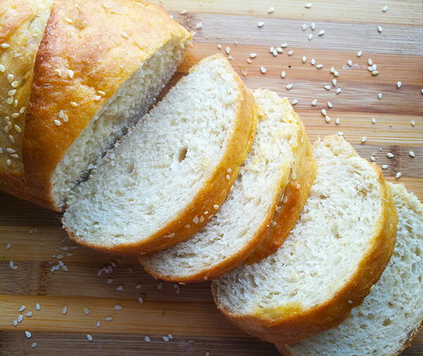 Easy No Knead French Bread