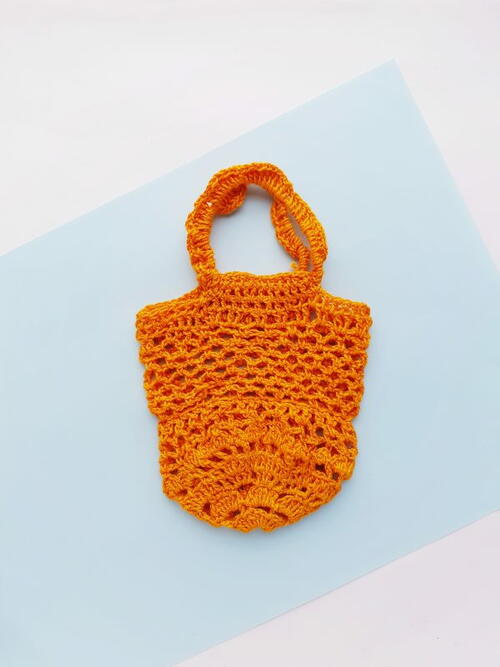 Crochet Mini Tote Crochet Mini Tote