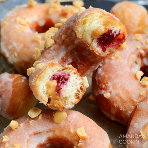Peanut Butter Jelly Donuts Peanut Butter Jelly Donuts