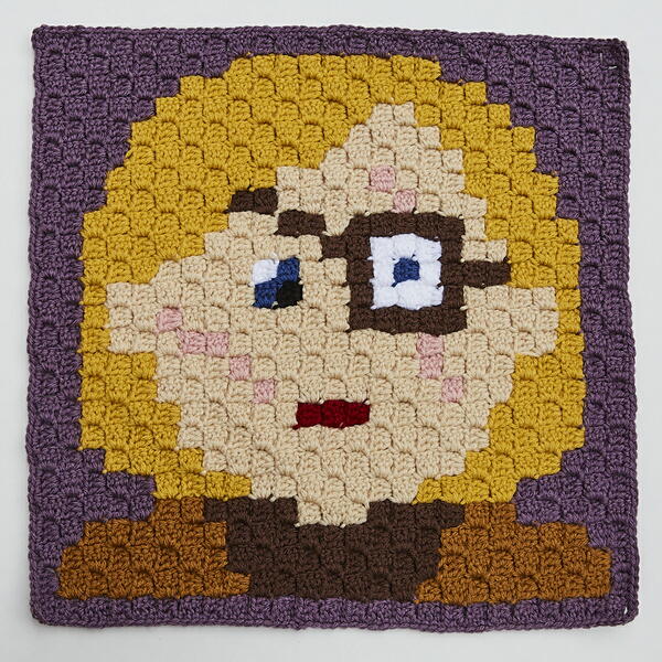 Alastor mad-eye Moody C2c Crochet Block Alastor (mad-eye) Moody C2c Crochet Block