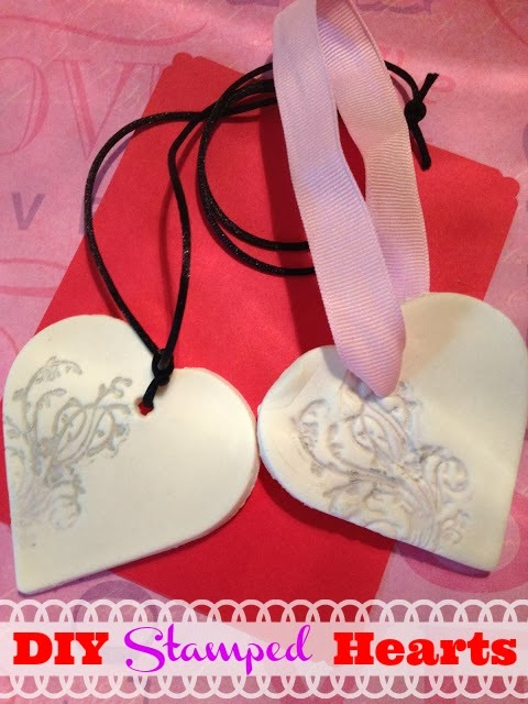 Diy Stamped Hearts Diy Stamped Hearts