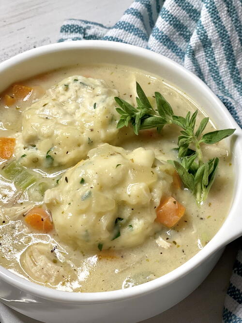 Chicken And Dumplings Chicken And Dumplings