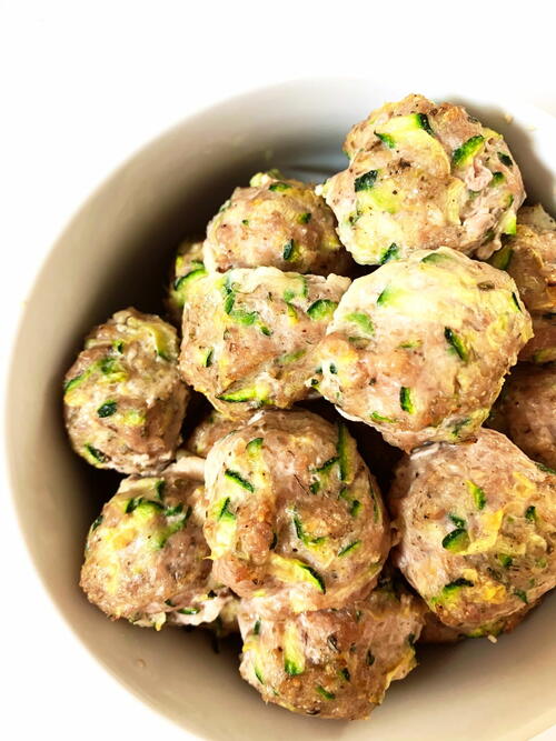 Turkey Zucchini Meatballs Turkey Zucchini Meatballs