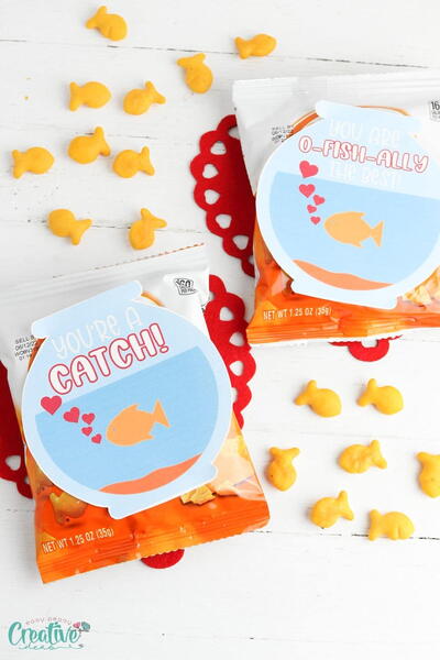Goldfish Valentines Goldfish Valentines