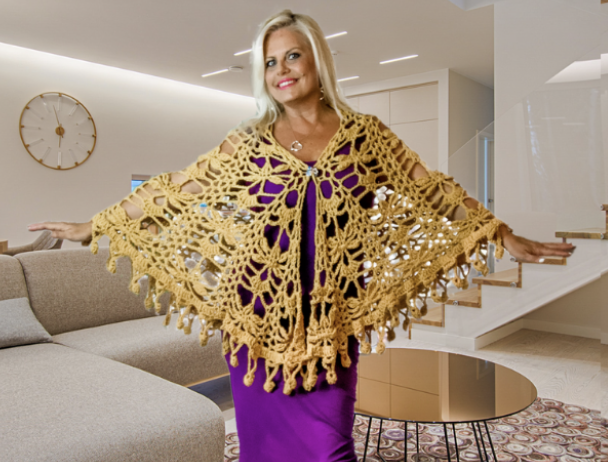 Dragonflies In Flight Crochet Shawl Dragonflies In Flight Crochet Shawl