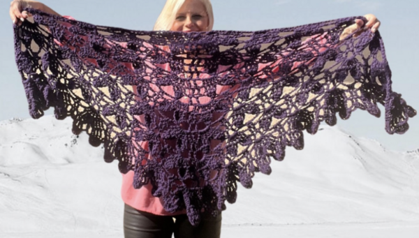 Aubrey Crochet Shawl Aubrey Crochet Shawl