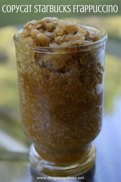 Copycat Starbucks Frappuccino Copycat Starbucks Frappuccino
