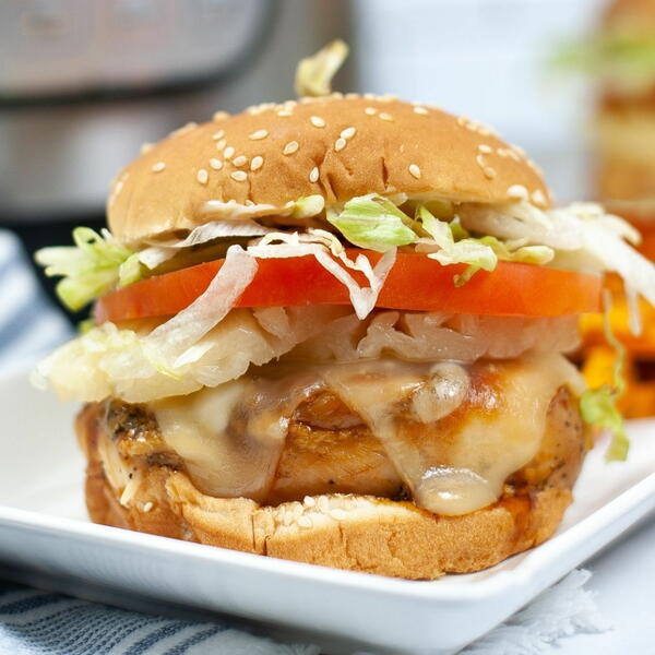 Instant Pot Teriyaki Chicken Sandwich Instant Pot Teriyaki Chicken Sandwich