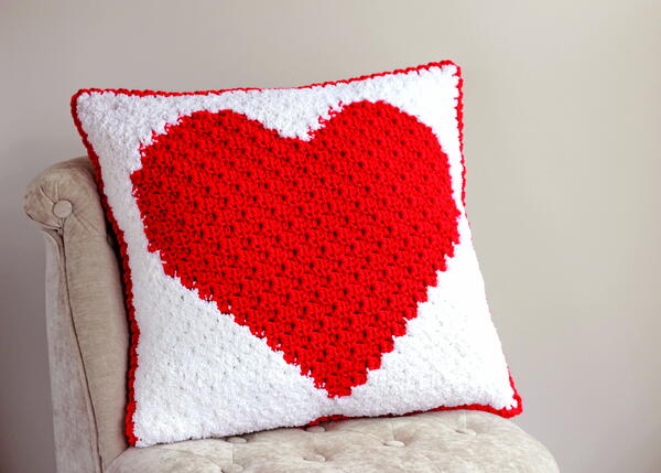 Heart C2c Pillow Heart C2c Pillow