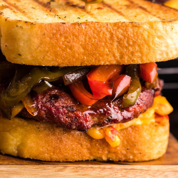 Grilled Pimento Patty Melt