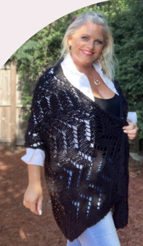 Raquel Easy Knit Scarf Raquel Easy Knit Scarf