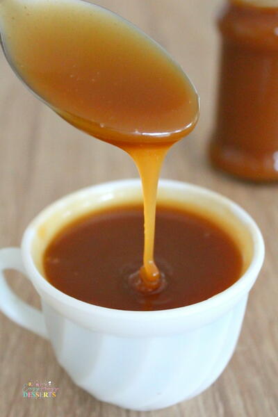Salted Caramel Sauce Salted Caramel Sauce