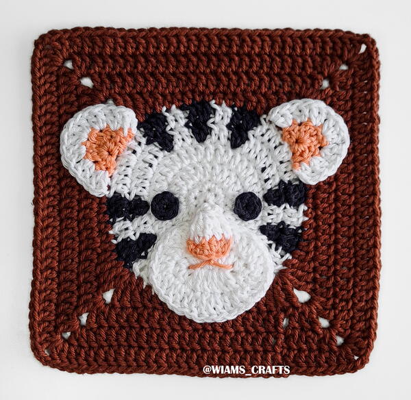 Year Of The Tiger Granny Square